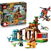 LEGO Jurassic World Velociraptor, Stegosaurus ve Pteranodon Kurtarma 77981-4 Yaş ve &Uuml;zeri &Ccedil;ocuklar i&ccedil;in Yaratıcı Oyuncak Yapı