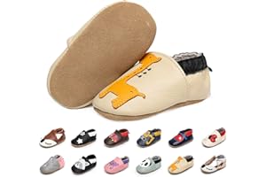 EDOTON Neonata Scarpe Scarpine Primi Passi Morbida de Bambina Scarpe da Bambino in Scamosciata Pelle Cartone Animato 0 a 24 Mesi