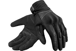 INBIKE Guanti da Moto Traspiranti Touchscreen Antiurto Guanti moto Estivi CE 1 KP Omologati per Moto Bicicletta Scooter Uomo e Donna