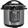 Geepas gmc35029 8L Digital Multi Cooker Portable Led Screen With Touch Menu 14 Programs, Auto Shut Off Function 8L Capacity Detachable Inner Lid, Grey