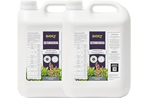 Bioky® Cola de Caballo Fungicida 10L – Preventivo y Curativo para Plantas – Bioestimulante Ecológico Plantas de Interior y Huerto Urbano – Controla Hongos como Mildiu, Oídio (10L)