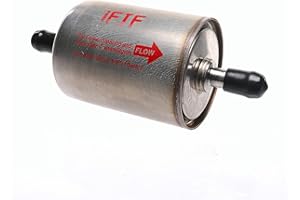 iFJF 3/8" Magnetic Inline Automatic Transmission/Power Steering Filter Replacement for Universal Light Truck and Car Replaces 3810000 58953 TF101M Metal Housing