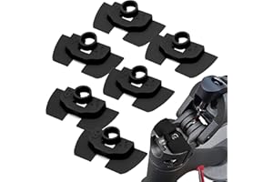 Vestigia® - 6 pièces amortisseurs de vibrations en caoutchouc pour scooter électrique Xiaomi M365 1S Essential Pro - Accessoires en caoutchouc pour scooter électrique - Pièces de rechange pour scooter