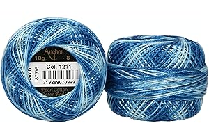 Anchor Perlgarn, Stärke: 8, Aufmachung: 10g, Lauflänge: 82m, 1211