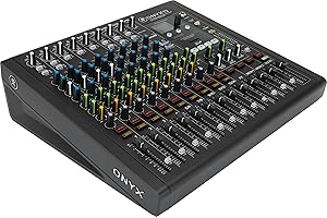 MACKIE Onyx12 Mezclador Analógico Premium de 12 Canales con USB Multitrack