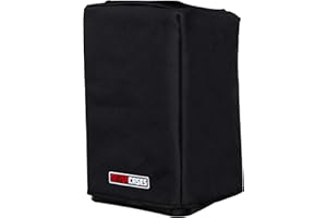 Gator Cases Funda Protectora de Nylon para Altavoces Compactos de 8"; Se adapta a QSC K8, Yamaha DXR8 y más (GPA-CVR8)