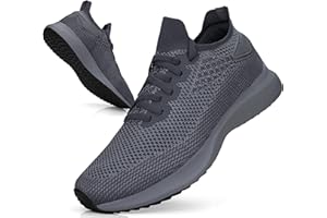 Giniros Męskie buty sportowe do chodzenia buty do biegania siateczkowe wsuwane lekkie wygodne sportowe fitness modne trampki treningowe oddychające jogging tenis siatkowe buty outdoorowe