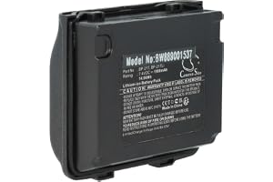 vhbw batteri kompatibelt med Icom IC-t90A, IC-80AD, IC-91A, IC-91AD, IC-E80D, IC-E90, IC-E91, IC-T90 radio, Walkie Talkie (1900 mAh, 14,06 V, Li-Ion)
