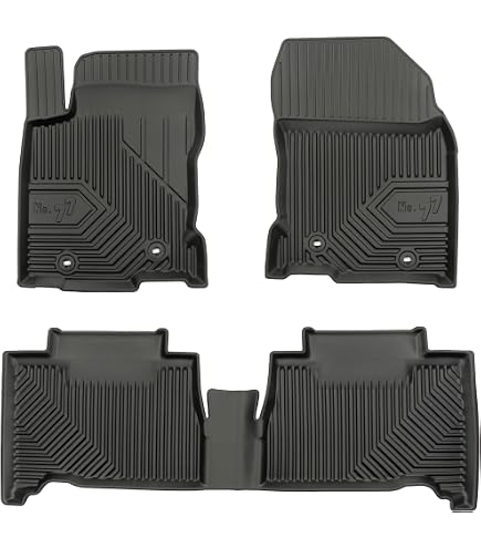 SET tappetini in gomma 3D Skoda Octavia 2 Berlina 2004-2013
