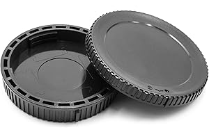 vhbw Pokrywa obudowy, osłona obiektywu zestaw pasuje do aparatu Nikon Nikkor Z 50 mm f/1.8 S - tworzywo sztuczne