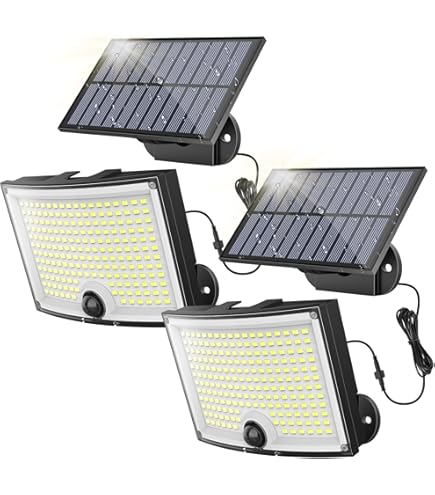 MONDO LED l'e-shop dei LED di qualità - Faro Led Solare 10W 935LM IP65 4000K Montaggio Da Parete O A Terra Con Picchetto Con Sensore Movimento e Telecomando 4 Modalità
