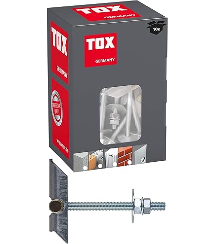 Rawlplug Uno Universele pluggen Set 6, 7, 8 mm | Rawl Plugs voor gipsplaat, metselwerk, baksteen, beton | Massieve Wandplug Anti Rotatie Kenmerken | Gipsplaat Bevestigingen Plug Pack van 144