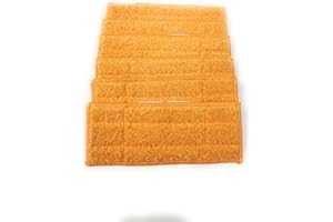 KNIWELSHOP Lot de 6 lingettes lavables en microfibre pour nettoyage à sec, humide ou humide (au choix) Compatible avec Aspirateur Braava Jet 240, 250 Feucht, Damp