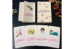 ChaseDream Highest Self Oracle Cards, Higher Self Guidance Messages Oracle Deck, Love Messages, Divine Feminine Energy, Unlock Your Full Potential Life Purpose Fulfilment, White