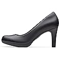 Clarks Adriel Viola Black Leather, 41 EU