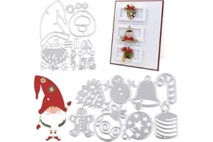 UFLF Fustelle Natale Cutting Dies per Biglietto d'Auguri Inviti Scrapbooking Fai da Te