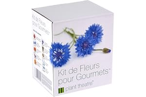 Plant Theatre Kit de flores con 6 variedades de flores comestibles para crecer