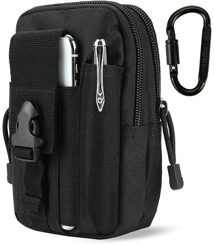 Mil-Tec MOLLE Belt Bag - Coyote Tactical Pouch For Everyday Carry (EDC)
