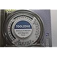 Toolzone Angle Finder w Magnetic Base Measure/Level Gauge Workshop Garage Tool