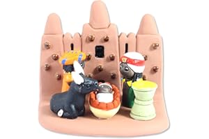 PROPOSTE RELIGIOSE Pesebre del Mundo de Cerámica de la Colección Pintado a Mano (Malí)