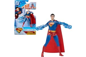 DC Comics - Figurine Superman 15 Cm - Figurine Articulée Issue du Film - Super Héros Et Super Vilain - Jouet À Collectionner - Cadeau Enfant - Jouet Enfant 4 Ans Et +