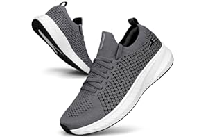 Puweco Scarpe Donna Running Sneakers Comode Tennis Leggero e Traspirante Tempo Libero Fitness Palestra Scarpe