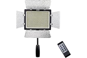 YONGNUO YN-300 III LED Camera Video Light 3200k-5500k for DSLR Canon Nikon Olympus Pentax Samsung Sony with IR Remote Phone Operation