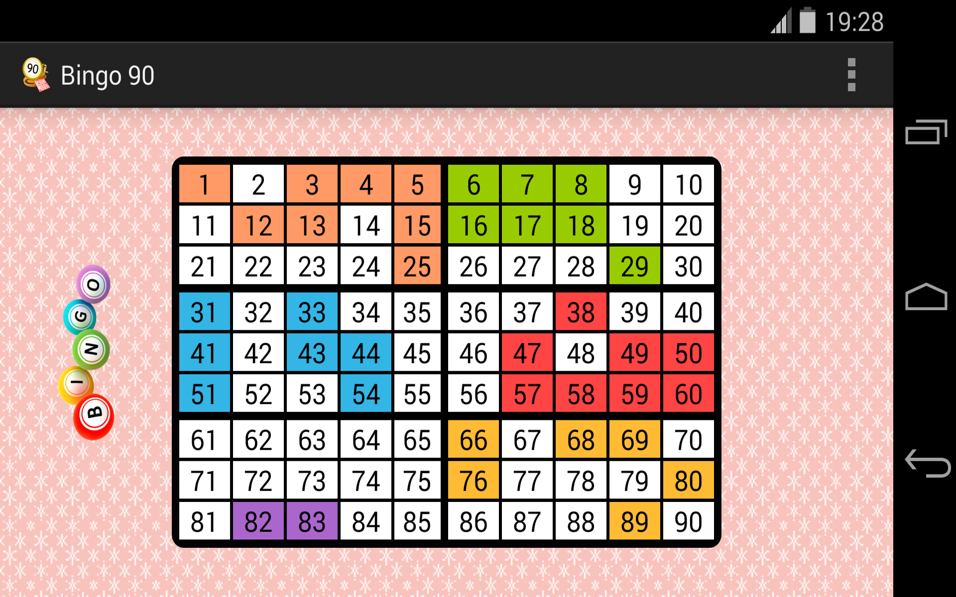 Bingo 90 Amazon.co.uk Appstore for Android