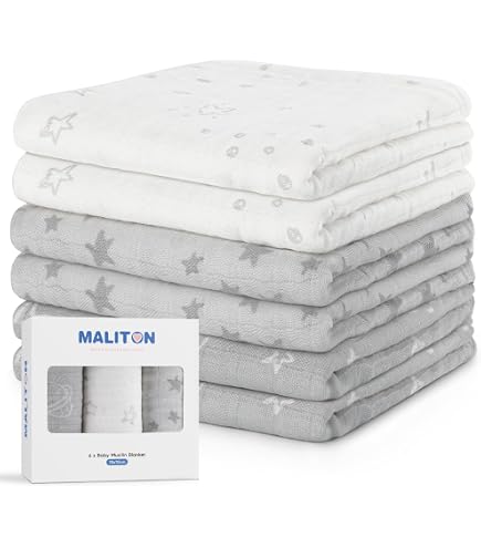 MuslinZ Musselin-Tücher 3er Set – 70x70 Cm, Bambus/Bio-Baumwolle, Leopardenmuster