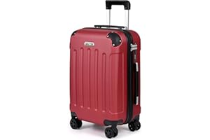 TAN.TOMI Koffer Hartschalenkoffer, Koffer Handgepäck Trolley Koffer Handgepäck, Reisekoffer mit Rollen, Koffer mit 3-Stelliges Codeschloss, Zahlenschloss Teleskopgriff, Suitcase für Reisen Geschäft
