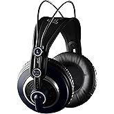 AKG K240 MKII Professional Semi-Open Over-Ear Studio Headphones