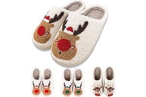 TOPALL Damskie kapcie zimowe, wygodne kapcie damskie, kapcie damskie, kapcie damskie zimowe wygodne pantofle miękkie pluszowe ciepłe buty domowe