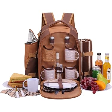 24L Isolierte Lunchtasche Rucksack – Kühlt Bis Zu 30 Dosen, Wasserdicht, Für Camping & Arbeit