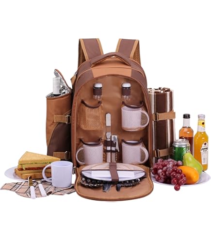 Sac à Dos De Pique-nique - Grand Panier De Pique-nique D'une Capacité