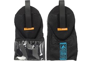 Airowear - AirMesh Shoulder Pads - Black - Ultimate Comfort & Safety - Horse Riding Shoulder Protectors - Lightweight & Breathable - Protective Equestrian Gear