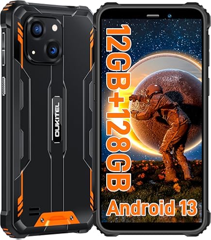 Oukitel WP28E 16GB+64GB スマートフォン Amazon.com: OUKITEL WP28E Rugged Phone Unlocked, 10600mAh
