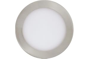 EGLO Recessed Light, Cast Metal, 10.95 W, Matte Nickel