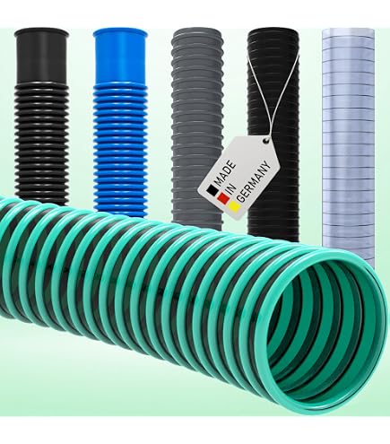 GT Market Saugschlauch Aliflex – 15 M, 30 Mm Durchmesser, Transparent, Für Pumpen & Wasser