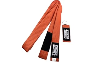 Choke&Chill BJJ Brazilian Jiu-Jitsu Belt Gürtel mit Schlüsselanhänger Erwachsene Kinder Luta Livre