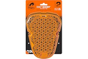 Furygan SHOULDERS OR HIPS D3O GHOST L2 Protection Unisex- A pair of Level 2 approved Discreet D3O Invisible Protectors for Motorcycle Jeans Pants - D3O Safety Technology - One size