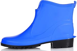 Ladeheid Gummistiefel Damen Kurz Wasserdicht Damenschuhe Elegant und Bequem LA-930