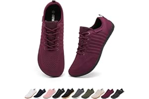 Merdoo Barefoot Shoes Women's Men's Barefoot Shoes Wide Trainers Comfortable Lightweight Breathable Walking Shoes Fitness Shoes Trail Running Shoes 37-47 EU