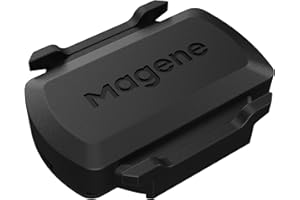 Magene S3+ Cadence & Speed Sensor for Cycling, Bluetooth & ANT+ Bike Sensor Compatible with Android/Iphone and Bike Computer