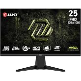 MSI 24.5" MAG 255F X24, Gaming Monit&ouml;r, FHD, 16:9, Flat, Rapid IPS, 240Hz, 0.5ms (GtG Min.), Adaptive-Sync
