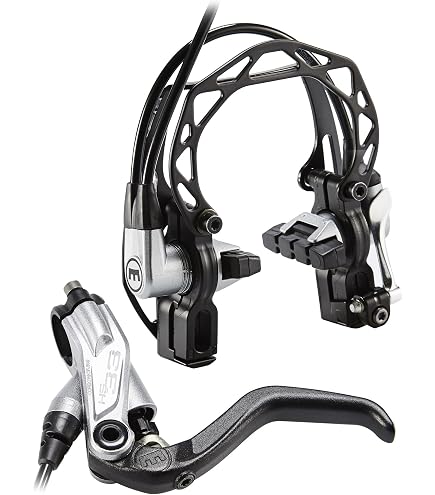 Magura Hydraulische Felgenbremse HS33, Bremse, Schwarz, Aluminium, 22,2 mm Sport & Freizeit