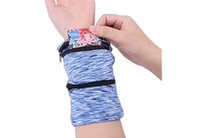 ‎BBFLY Handgelenk Beutel, Sport Handgelenktasche mit Reißverschluss, für Laufen, Joggen, Spazieren, Gassi gehen, Fahrrad und Yoga etc