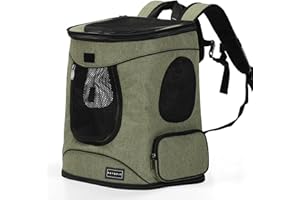 Petsfit plecak dla psów i kotów, składany plecak dla psa z wewnętrznym pasem bezpieczeństwa, przenośny, torba do noszenia