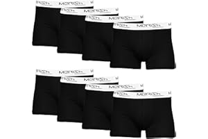MERISH 213 + 218 Calzoncillos tipo bóxer para hombre, paquete de 8/12 unidades, tallas S-5XL, estilo retro