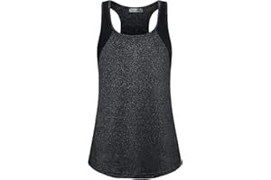 MISS FORTUNE Womens Active Wear Exercise Top Yoga Shirt Workout Clothes…