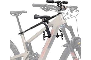 Kids Ride Shotgun - Child Bike Seats & Handlebar Combos - Front Mounted, For children aged 2~5 years, Fits Most Adult Modern Mountain Bikes, Adjustable for Comfort